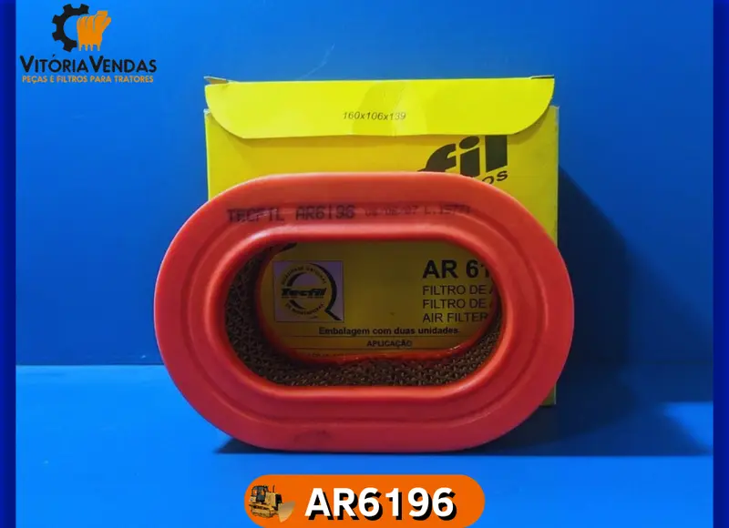 Filtro de Ar Motor VW Fusca Dup Carburacao — 0401296197