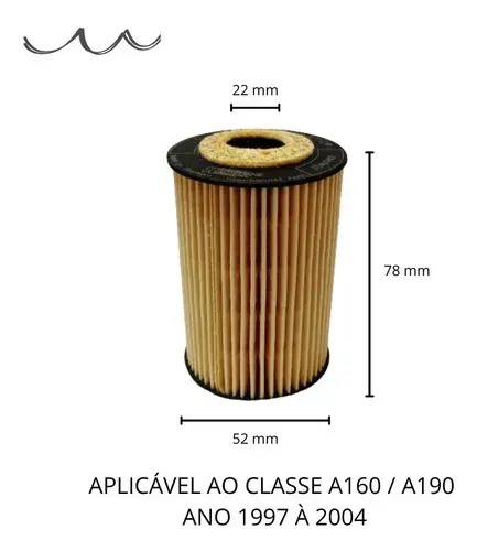 Filtro Oleo Lubrificante Tecfil MB — 1661800109