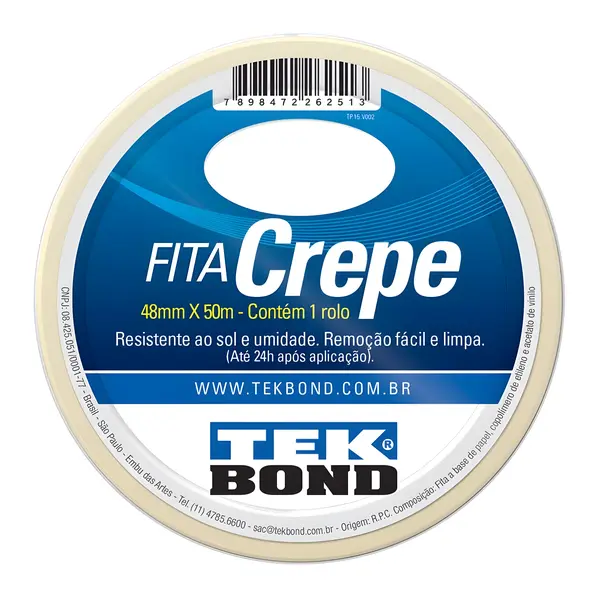 Fita Crepe Automotiva 48MM X 50 Metros — 21111048500