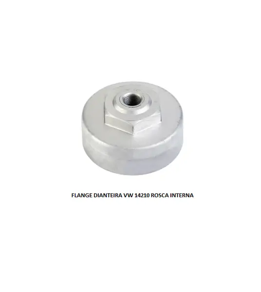 Flange Dianteira VW 14210 Rosca Interna