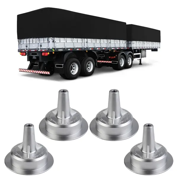Flange Rodoar Roda Cubo Carreta Facchini Guerra Noma KIT C/4