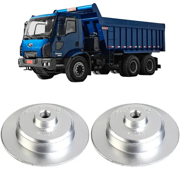 Flange Rodoar Roda Cubo Dianteira Caminhão Ford Cargo (KIT c/ 2)