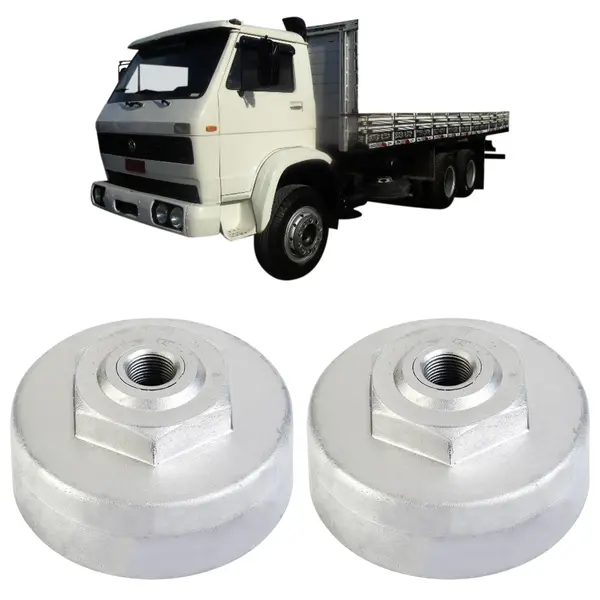 Flange Rodoar Roda Cubo Dianteira Caminhão VW 14.210 (KIT c/ 2)