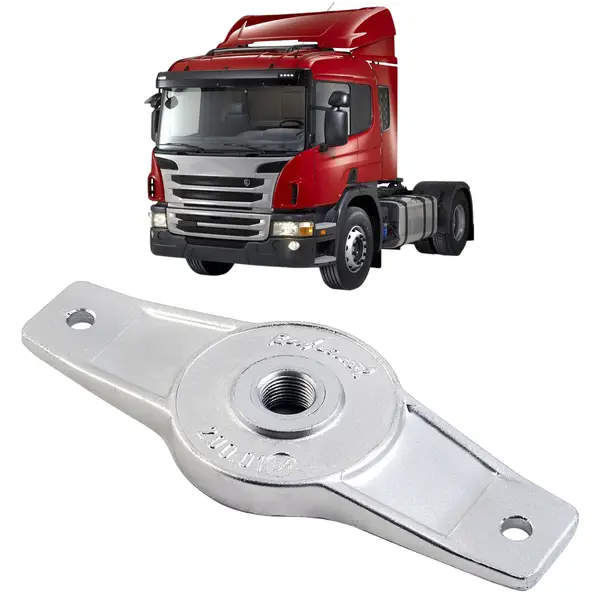Flange Tração Rodoar Modelo Scania Traçado Parafuso Cubo
