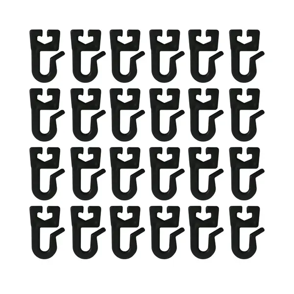 Gancho Cortina Universal ( 24 Peças )