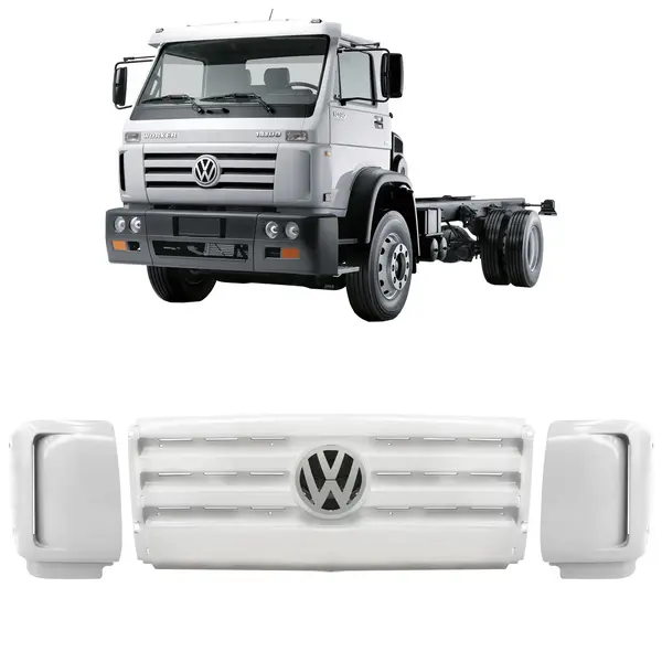 Grade Frontal Caminhão VW Titan a Partir 2000... Completa c/ Emblema
