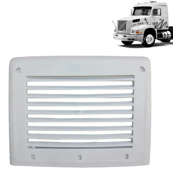 Grade Frontal Capo Em Fibra Para Caminhão Volvo NL – EDC Modelo Esportiva
