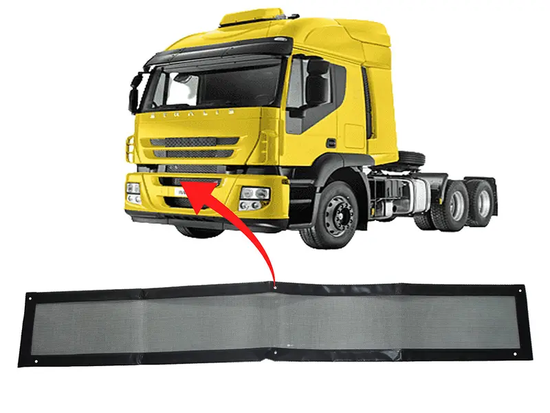 Grade Frontal Central para Iveco Stralis — 504194387