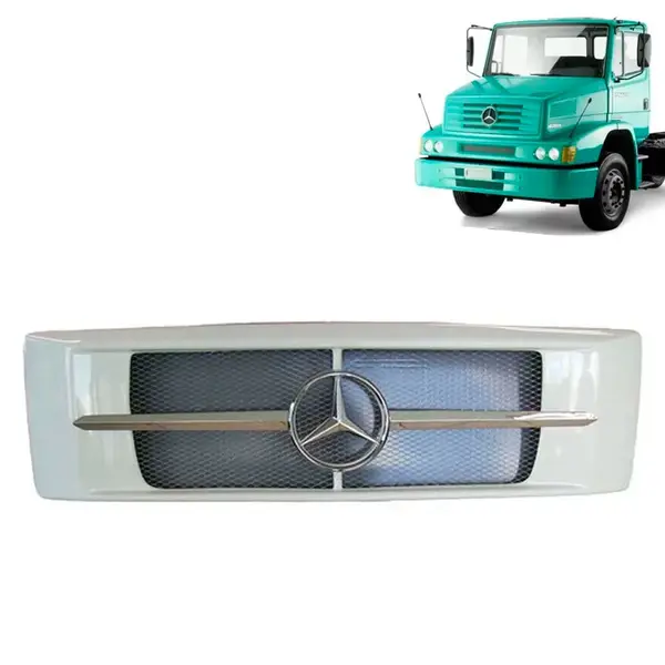 Grade Frontal com Frisos Cromados para Caminhão MB 1620 / 1938 LS