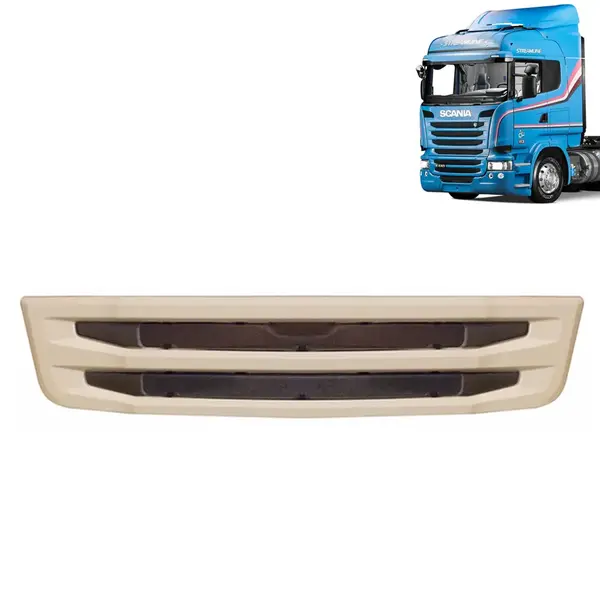 Grade Frontal Inferior Com Telas para Caminhão Scania P / G / R – S6 2010 á 2019