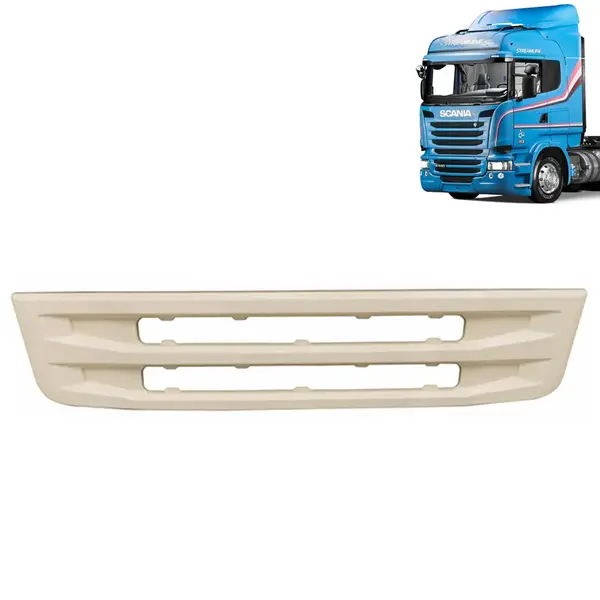 Grade Frontal Inferior Sem Telas para Caminhão Scania P / G / R – S6 2010 á 2019