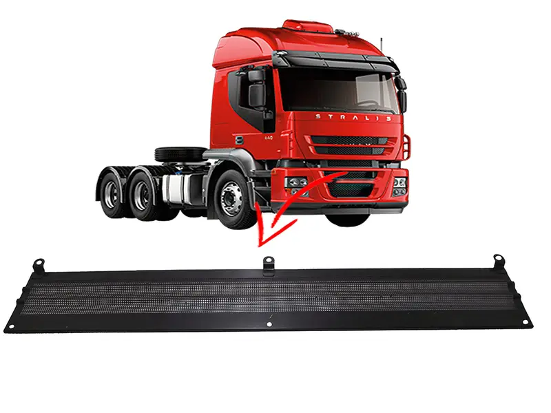 Grade Sup Parachoque para Iveco Stralis — 500380102