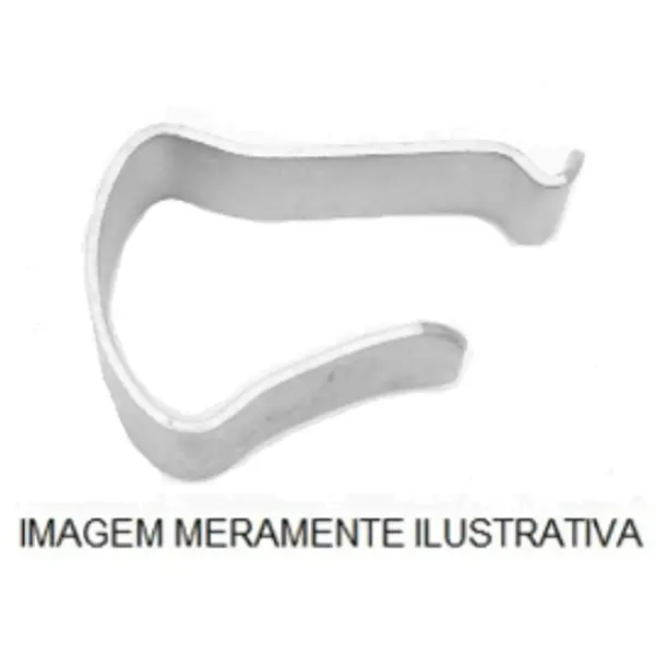 Grampo Fixa Parachoque Diant para Ford Todos — 96FB17N800AA