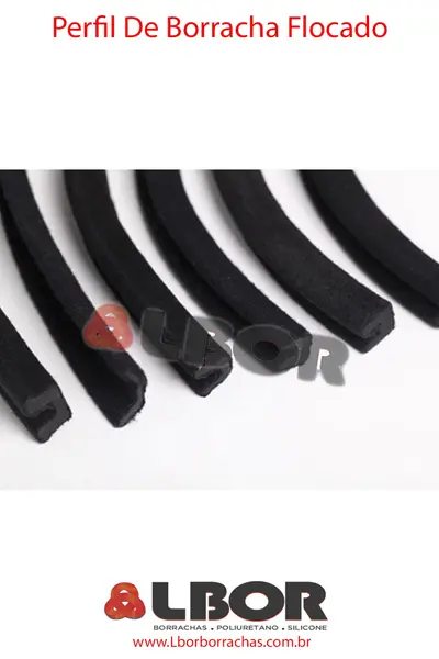 Guarnicao Borracha Flocada Motor — ML1419DT