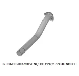Intermediaria Volvo NL/edc 1992/1999 Silencioso