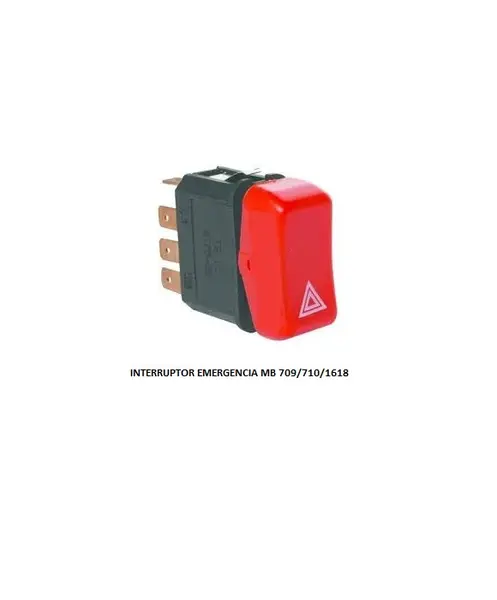 Interruptor Emergencia MB 709/710/1618 12V