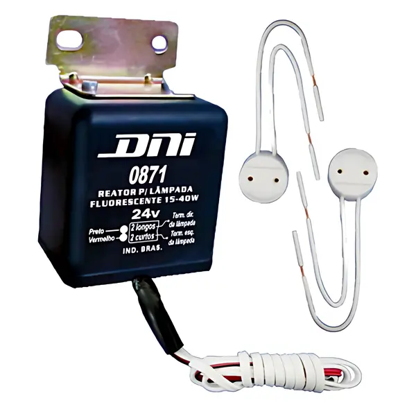 Inversor Reator 24V Conector Grande Peq — 042012027