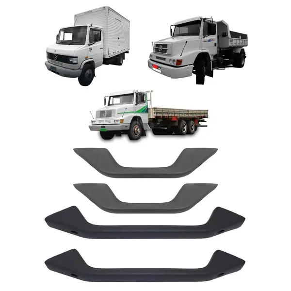 Jogo Alça Apoio Teto para Caminhão Mercedes Benz MB 710 1620 1418 2318 HPN Durável e Resistente