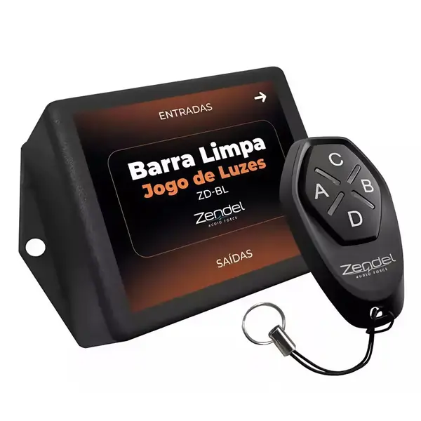 Jogo de Luz Barra Limpa Universal Caminhão / Carro 12v 24v