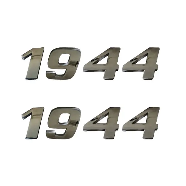 Jogo Emblema Adesivo Cromado Caminhão MB 1944