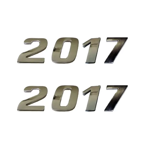 Jogo Emblema Adesivo Cromado Caminhão MB 2017