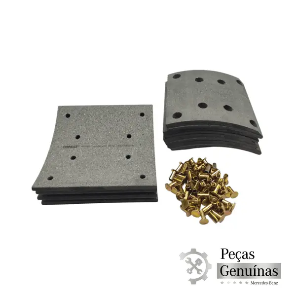 Jogo Lona Freio Diant para MB 1620 1635 Atego — ML0925A