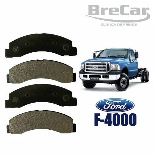 Jogo Pastilha Freio para Ford F250 F350 F4000 — BFOT2001AA