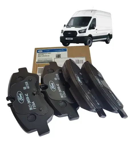 Jogo Pastilha Tras para Ford Transit 22/ — BK2Z2200D