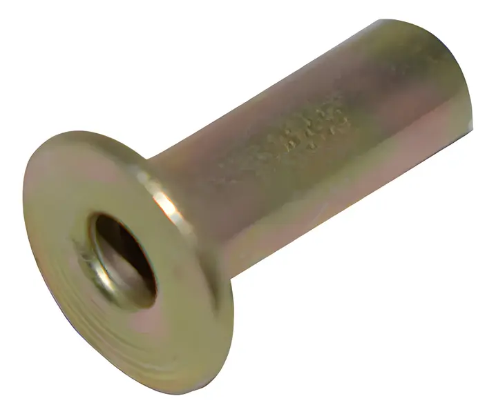 KIT 100 Rebites Ferro Tubular 10X10 Tupa — 10X10FT