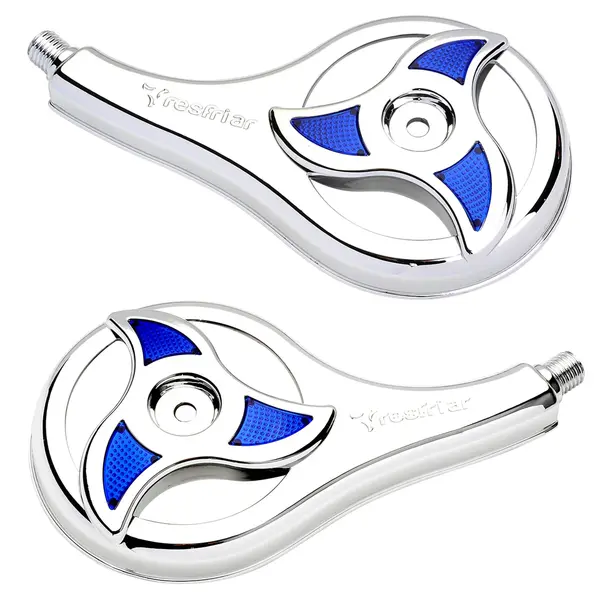KIT 2 Calotas Rodo-ar Caminhão Elipse Azul Resfriar Plástico