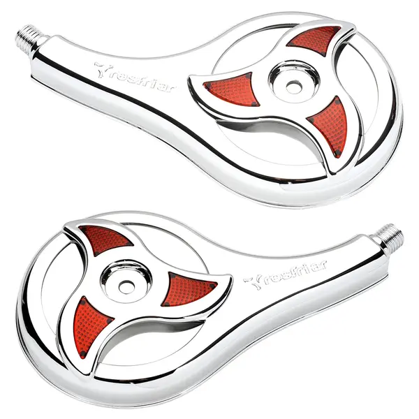 KIT 2 Calotas Rodo-ar Caminhão Elipse Vermelho Resfriar Plástico