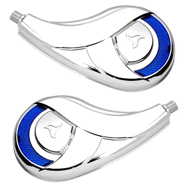 KIT 2 Calotas Rodo-ar Caminhão G2 Azul Resfriar Plástico