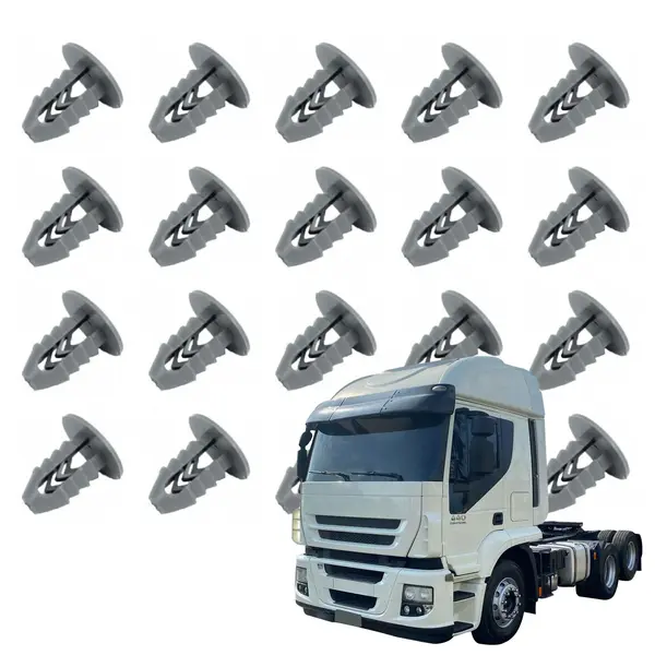KIT 20 Presilha Forro Porta Iveco Stralis Vertis Daily