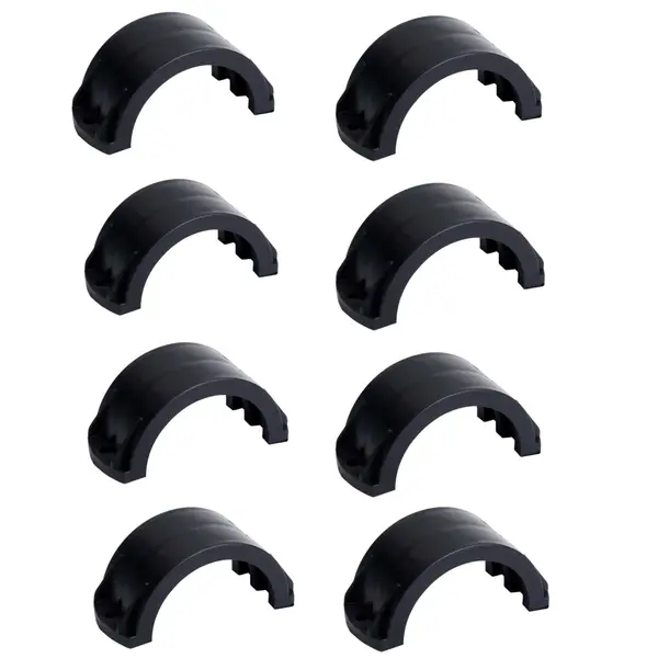 Kit 8 Peças Abraçadeira Injetada para Motor de Climatizador 8x4cm