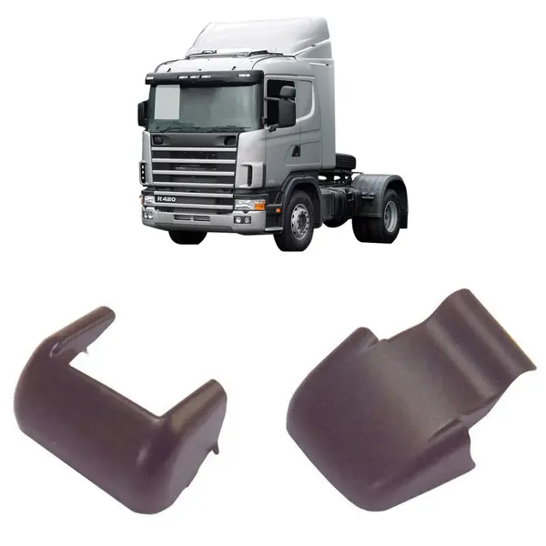 KIT Acabamento Tampa Dobradiça Porta Caminhão Sc S4 L/e