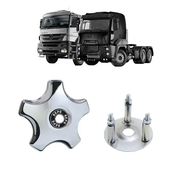 KIT Calota 5 Pontas Aro 20/22 P/rodoar C/suporte