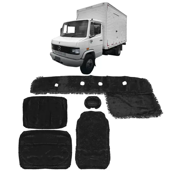 KIT Capa Banco e Painel Chinil Caminhão MB 710 1418 1618
