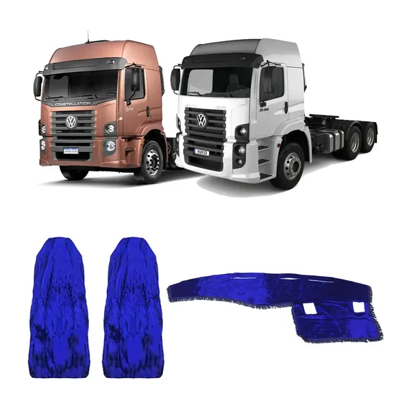 KIT Capa Banco Painel Chinil VW Constellation 2022... Concha