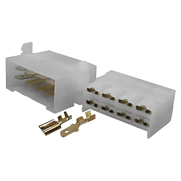 KIT Chicote 8 Vias c/ Terminal 6.3MM — ETE7508