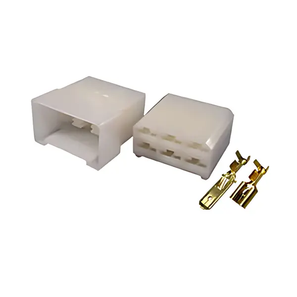 KIT Conector 6 Vias 6,3MM Universal Terminal — ETE7506