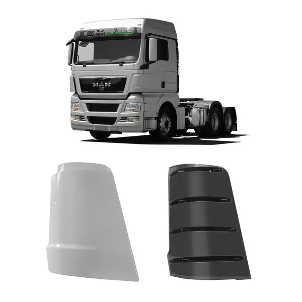 KIT Defletor Interno e Externo MAN TGX L/d