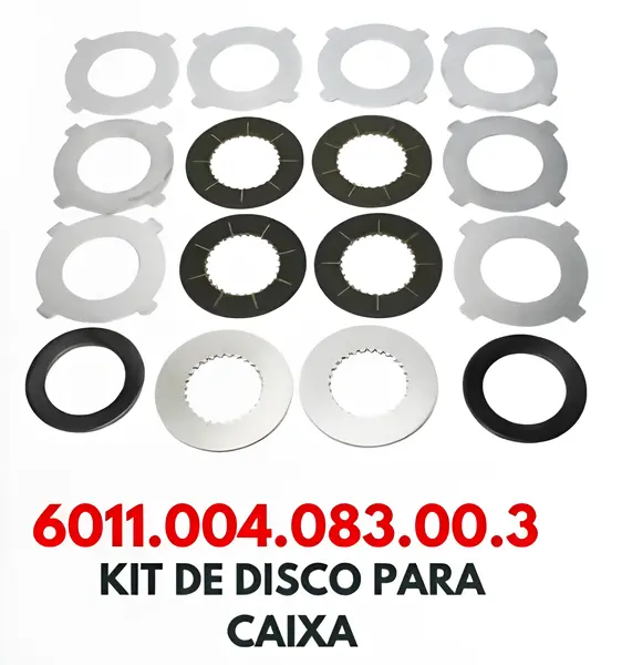 KIT Disco Cambio T#%D38,60 para Agrale — 6011.004.083.00.3