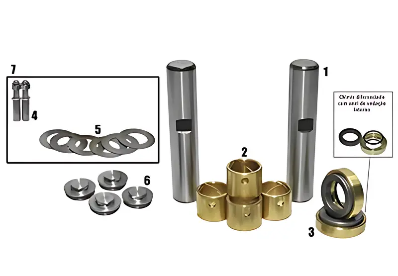 KIT Embuchamento para VW Delivery 8160 9160 10160 — 2P0498445