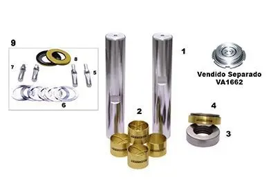 KIT Embuchamento VW 16180 para Ford 1618 1620 — TAR498629A