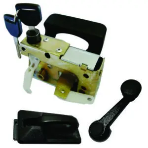 Kit fechadura maçaneta e manivela lado direito Kfmv001