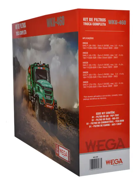 KIT Filtro EURO 5 para Iveco Daily 35-150 a 70-170 — WKU460