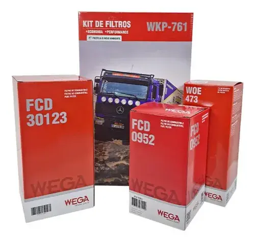 KIT Filtros VW Constellation 17.280 24.280 26.280 — WKP761