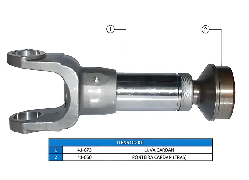 KIT Ponteira Luva VW 17210 17220 — 695.411.0002