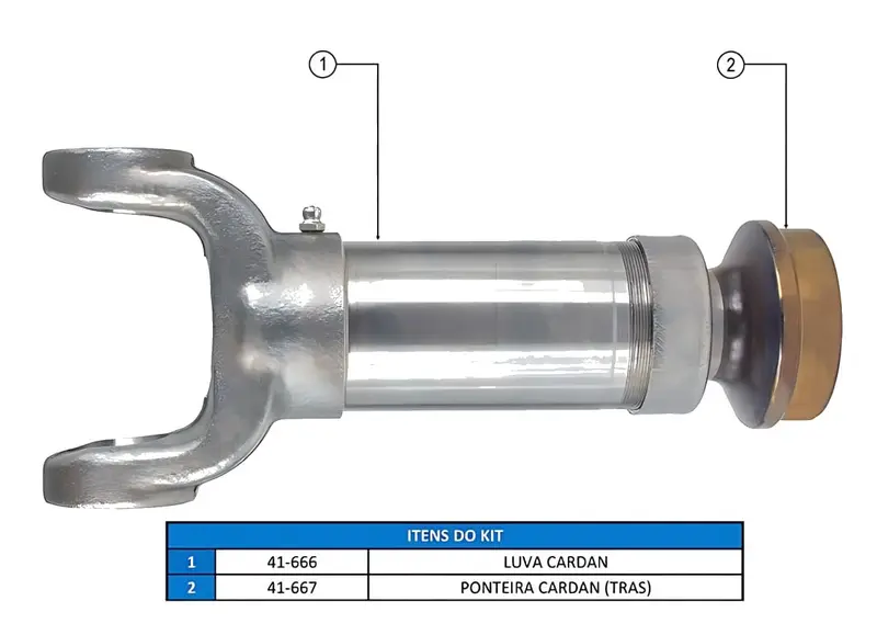 KIT Pontuva MB Atego Atron para Volvo VM — 58-00810031X