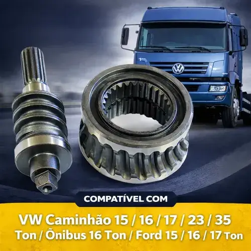 KIT Reparo Coroa Pinhao sem Fim 28 Estrias — BG1XA22308AA